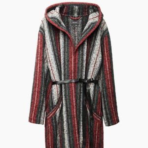 NWT Isabel Marant Ibo Kaftan Virgin Wool Coat Sz36